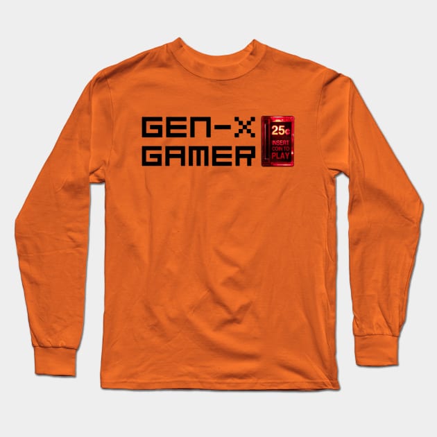 Gen X Gamer Long Sleeve T-Shirt by chilangopride